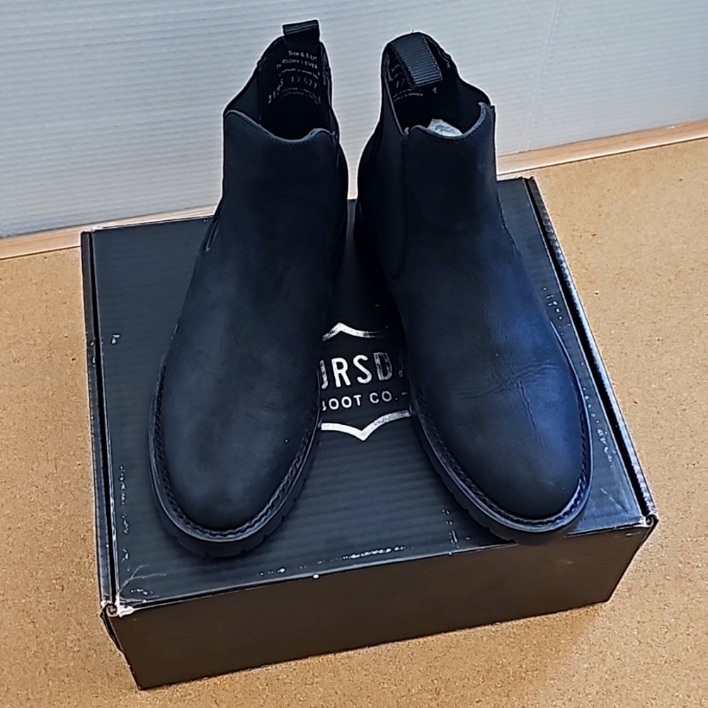 Thursday Boot Company Black Chelsea Boots
